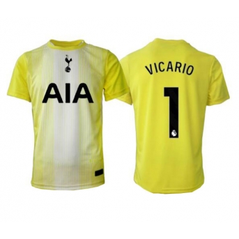 Billige Fotballdrakt Tottenham Hotspur Guglielmo Vicario #1 Keeper Replika Tredjedrakt 2025-26 Kortermet